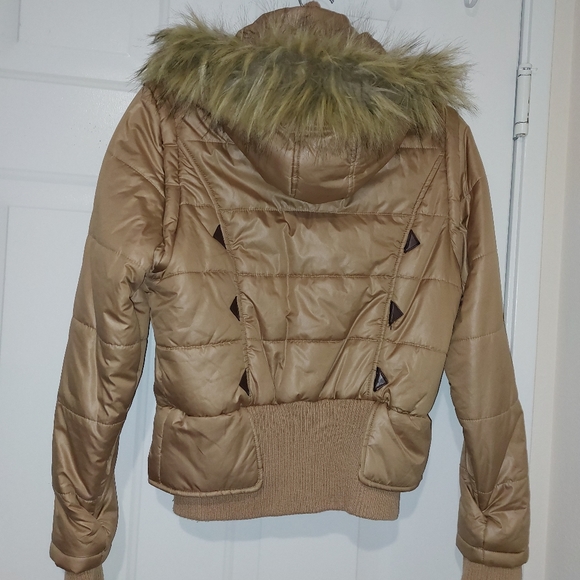 BABY PHAT GOLD PUFFER BOMBER SIZE JACKET Y2K - Picture 2 of 16